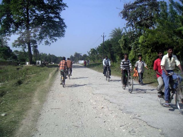 Only passable by bike