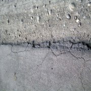 After 6 months, damage to edges