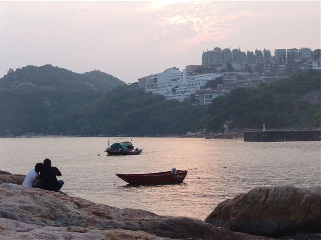 Sunset on Stanley Bay
